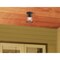 Westinghouse Fixture Ceiling Outdr SemiFlush-Mount 60W Emma Jane 7In Amb Brnz Clear Sd Glass 6113000 - alternate 6